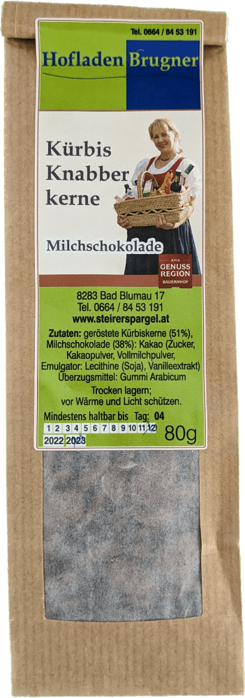 Produktbild für Knabberkerne Milchschokolade