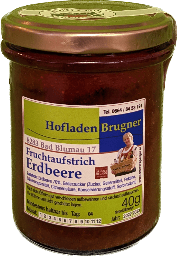 Produktbild für Fruchtaufstrich Erdbeere