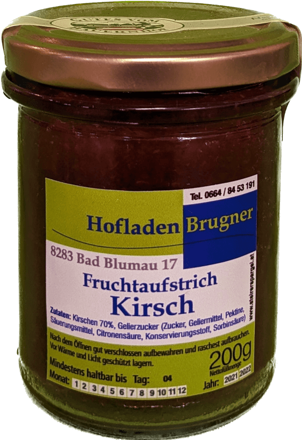 Produktbild für Fruchtaufstrich Kirsche